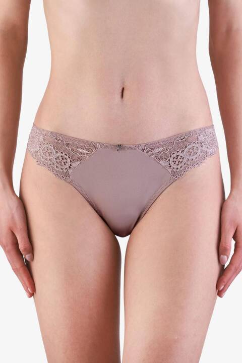 Трусики стрінги, бежевий 