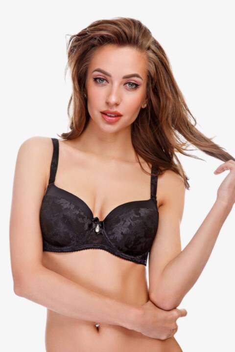 Бюстгальтер класичний, чорний 