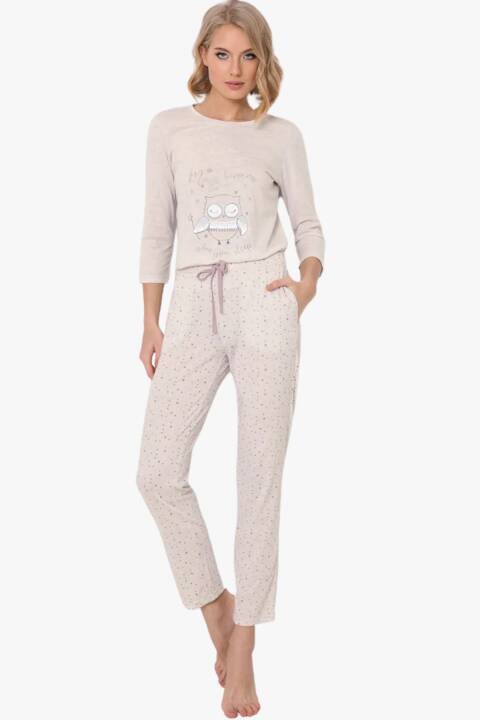 Жіноча піжама з брюками ARUELLE Willow pajama long Willow pajama long