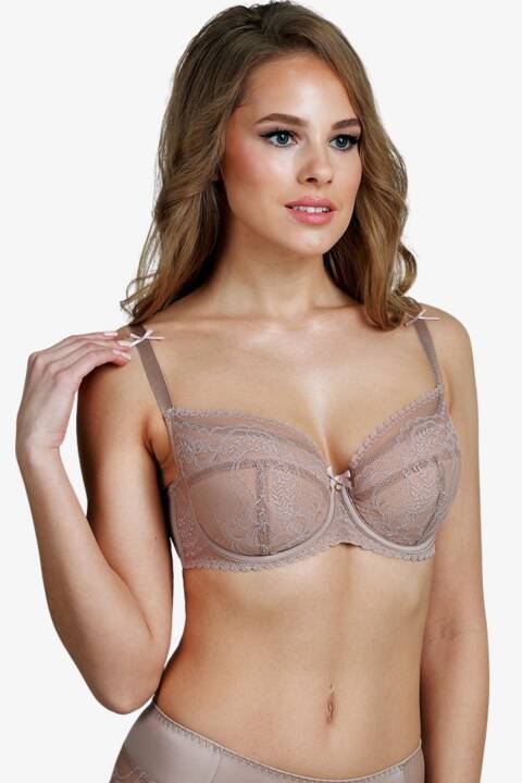 Бюстгальтер балконет, фраппе 