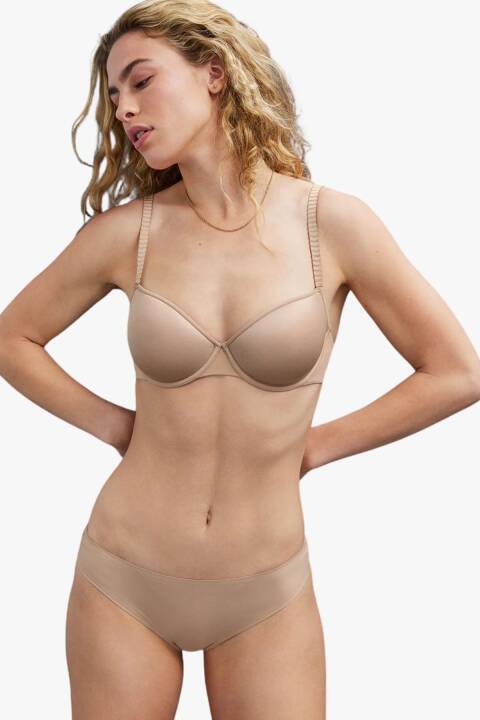 Бюстгальтер-спейсер Thirdlove Classic T-Shirt Bra, бежевий