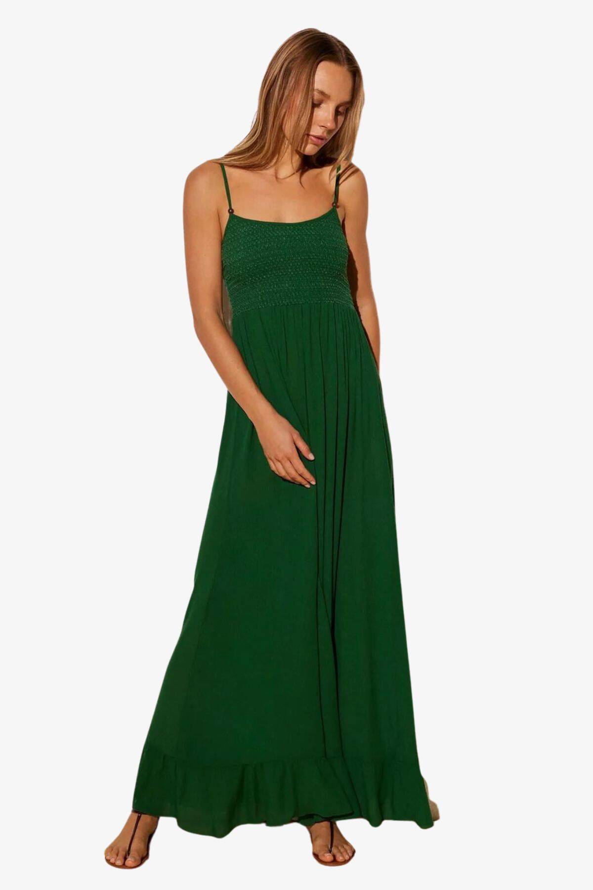 Платье пляжное  Ysabel Mora 85920, green вид 0