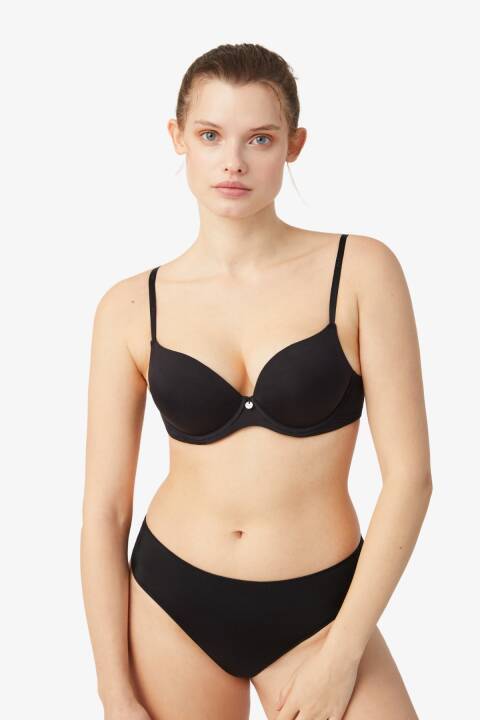 Бюстгальтер класичний, чорний 