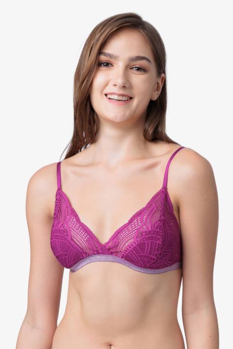 Набір бюстгальтерів 2 шт., фуксія 