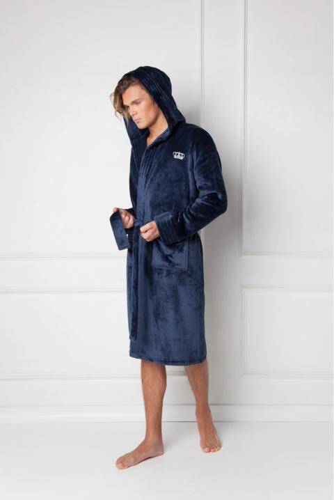 Халат чоловічий William bathrobe blue ARUELLE William bathrobe blue