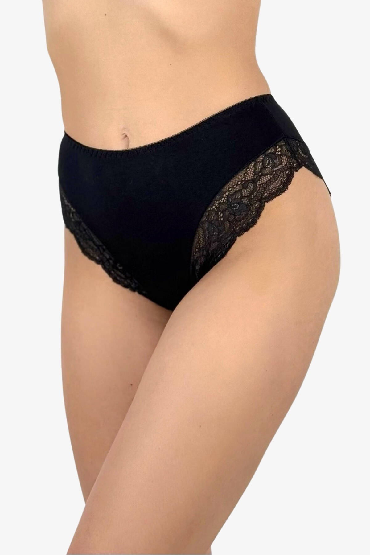 Трусики сліп MILANGE ML 4102-1, чорний вид 0