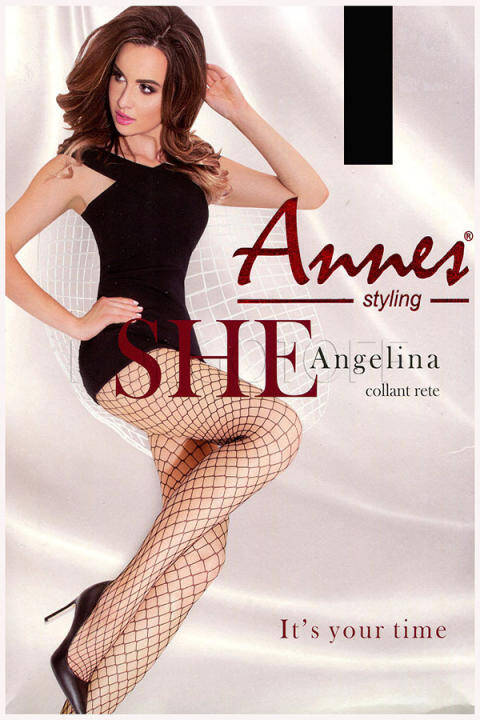 Колготы сетка в сетку ANNES Angelina Rete Annes Angelina Rete Annes