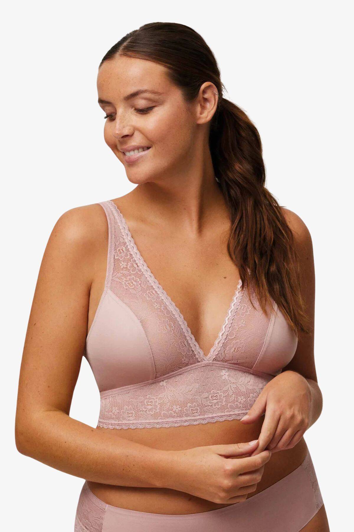 Бюстгальтер бралетт Ysabel Mora 10068, QUARTZ PINK вид 0