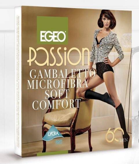 Жіночі напівпанчохи PASSION SOFT COMF 60 1п EGEO PASSION SOFT COMF 60 1п