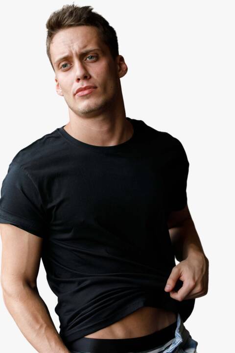 Футболка чоловіча із круглим вирізом Salvador Dali SD8002 SD8002