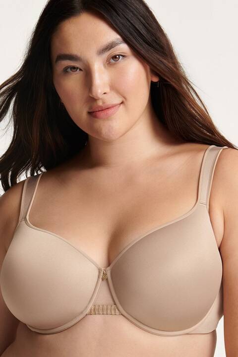 Бюстгальтер з м'якою чашкою, бежевий 