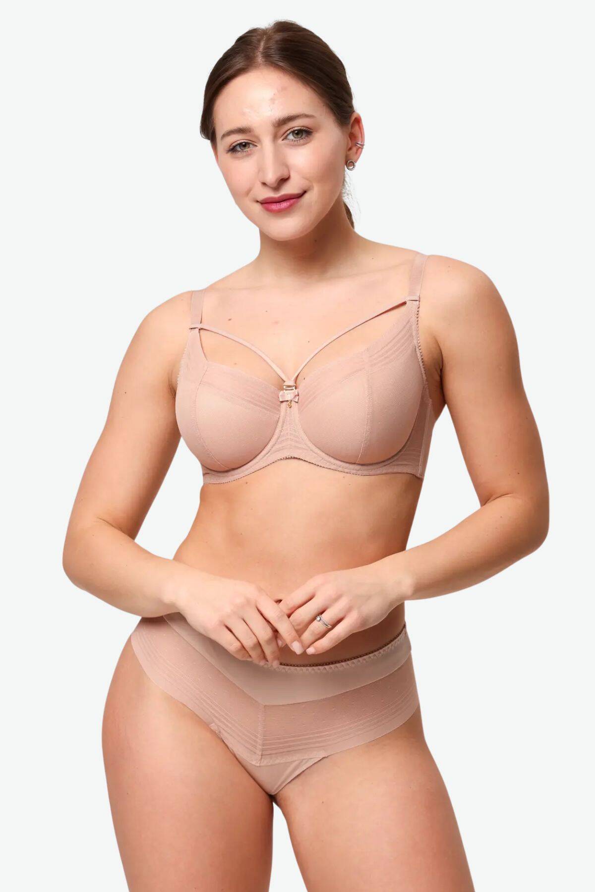 Бюстгальтер ущільнена чашка ZeBra 542570, Персиковий рум'янець вид 0