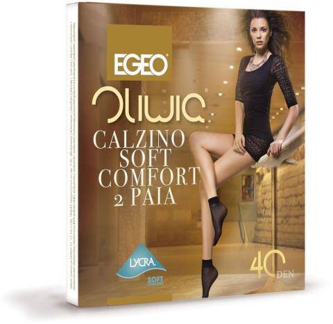 Жіночі шкарпетки OLIWIA SOFT C 40 2п EGEO OLIWIA SOFT C 40 2п