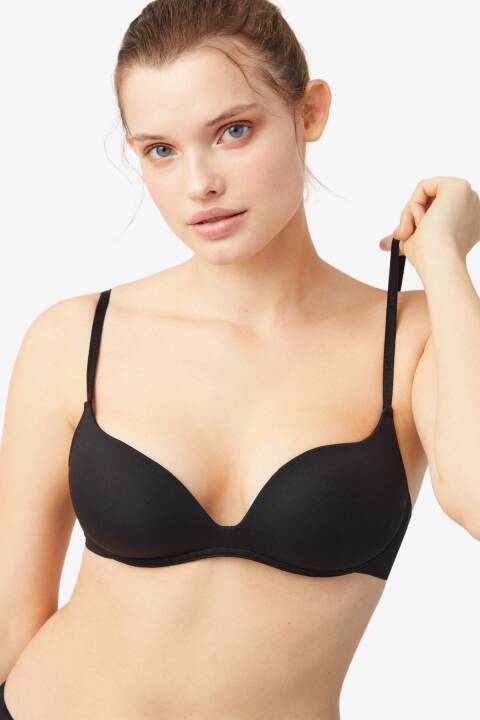 Бюстгальтер планж, чорний 