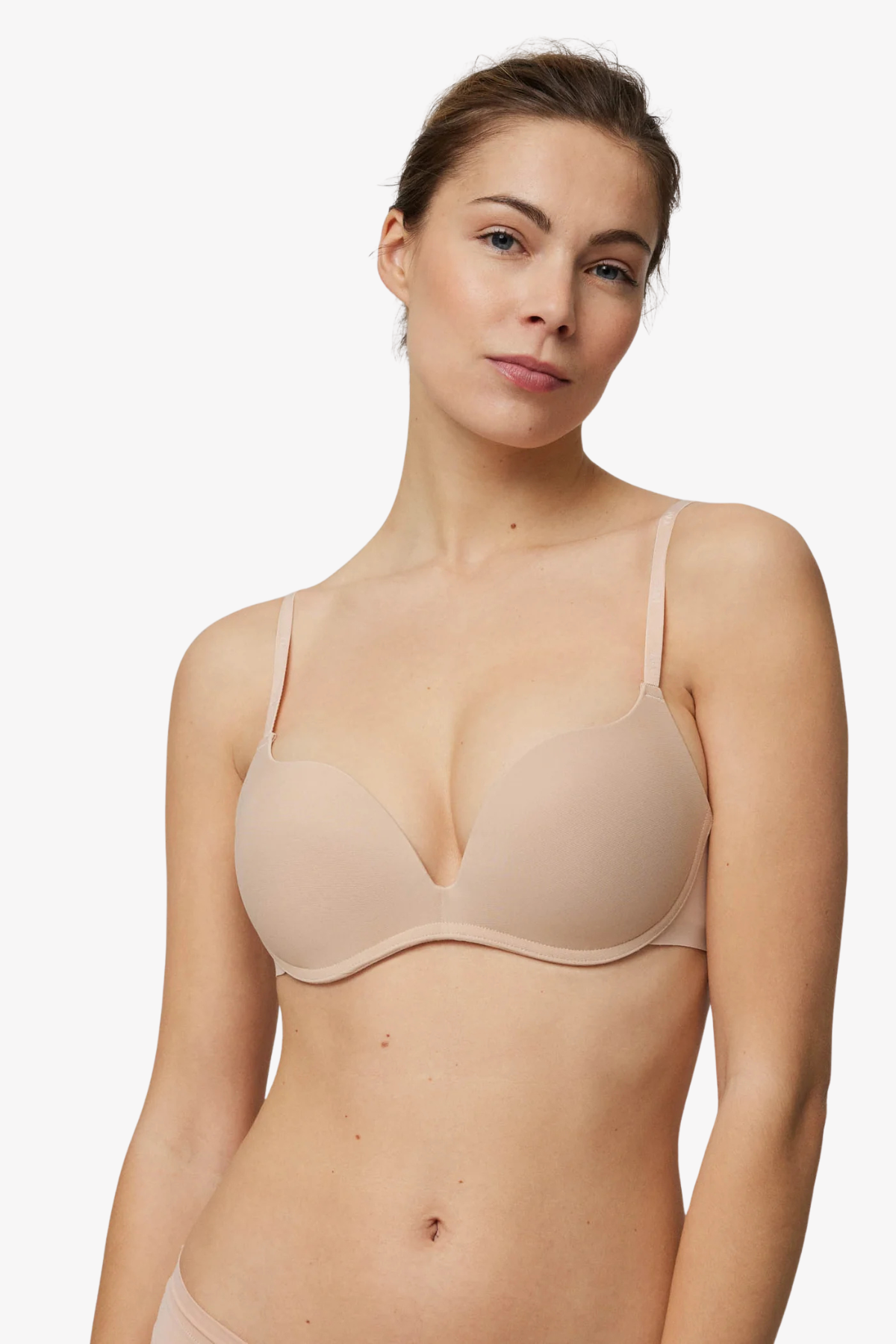 Бюстгальтер планж Ysabel Mora 10012, бежевий вид 0