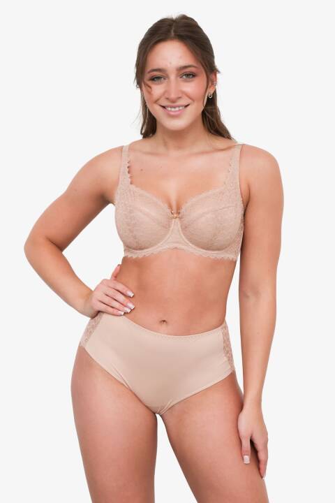Бюстгальтер з м'якою чашкою, тілесний 