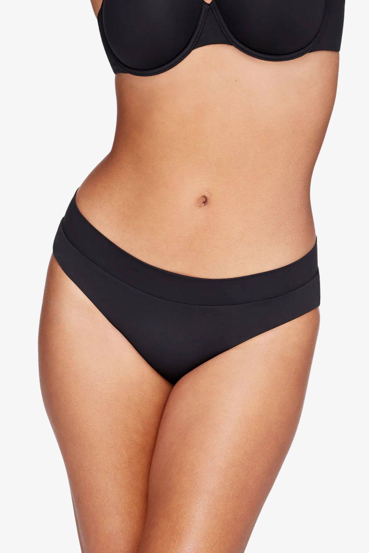 Плавки жіночі бікіні Thirdlove Bikini-Bottom, чорний вид 0