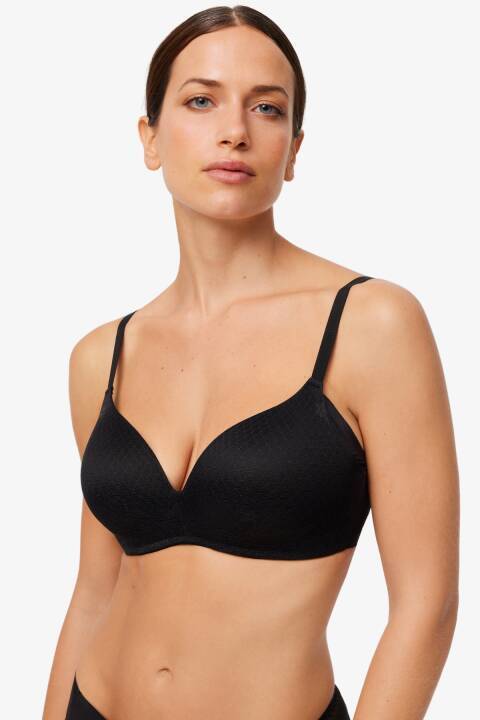 Бюстгальтер класичний, чорний 