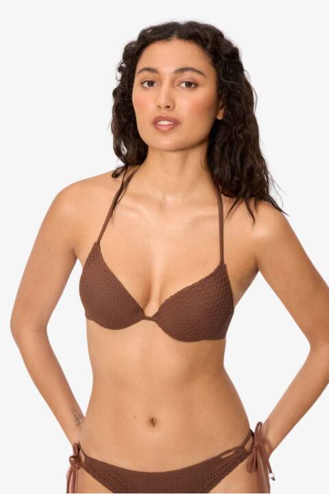 Купальник женcкий бикини, BROWN 